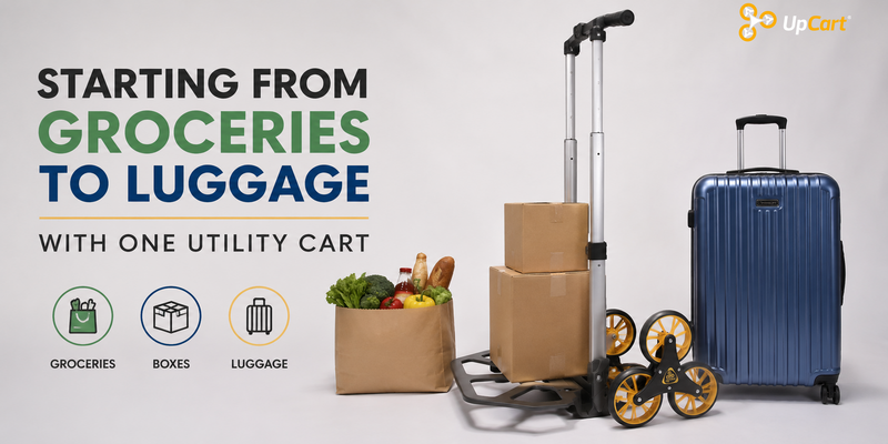 Starting From Groceries To Luggage With One Utility Cart